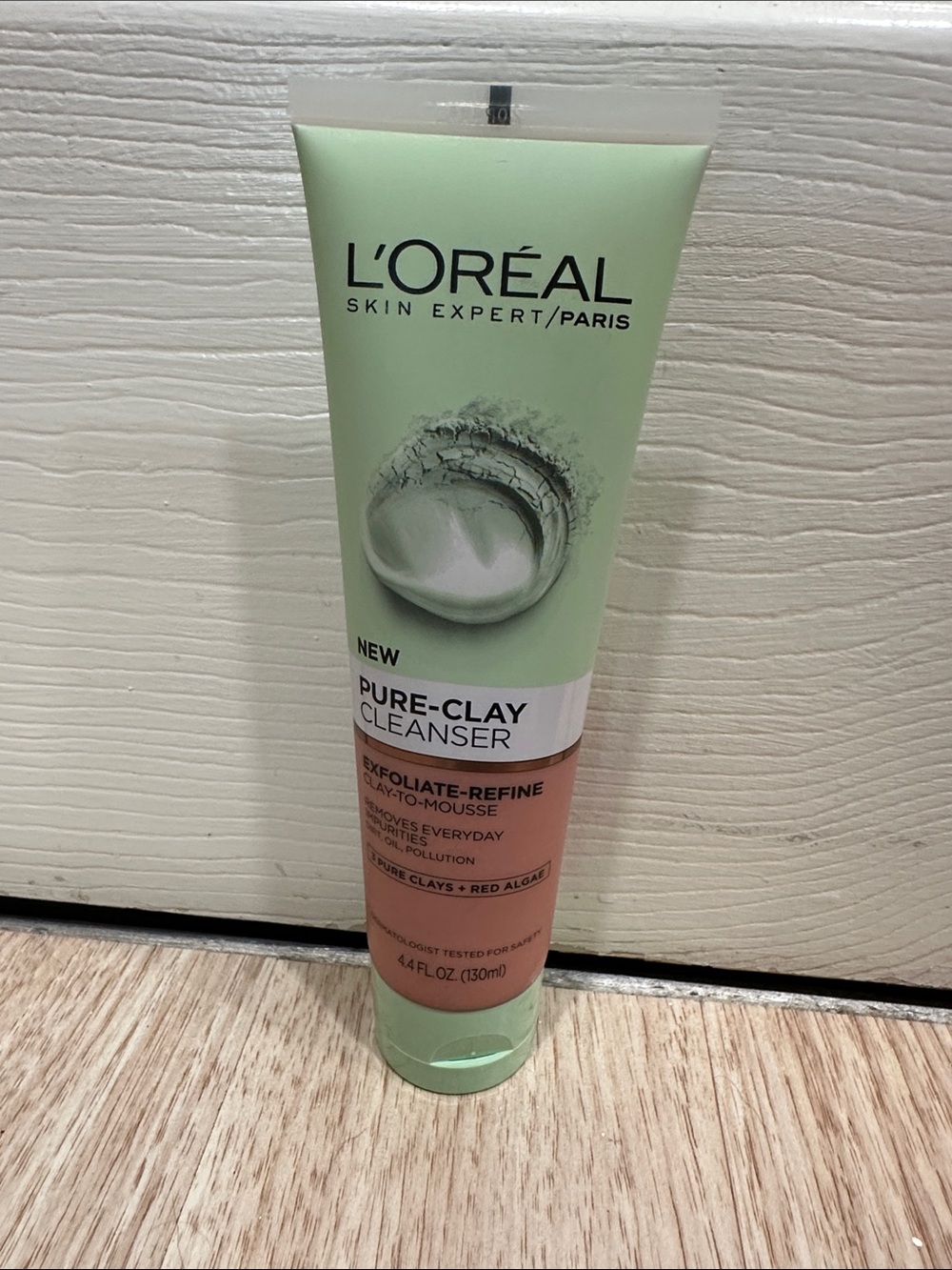 Pure-Clay Cleanser Exfoliate-Refine - Green/Pink by L’Oréal